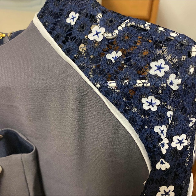 mame(マメ)のmame Osmanthus Motif Embroidery Dress レディースのワンピース(ロングワンピース/マキシワンピース)の商品写真