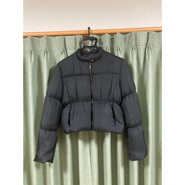 Vintage MONCLER 黒タグ ダウンジャケット レディース サイズ1約49cm身幅