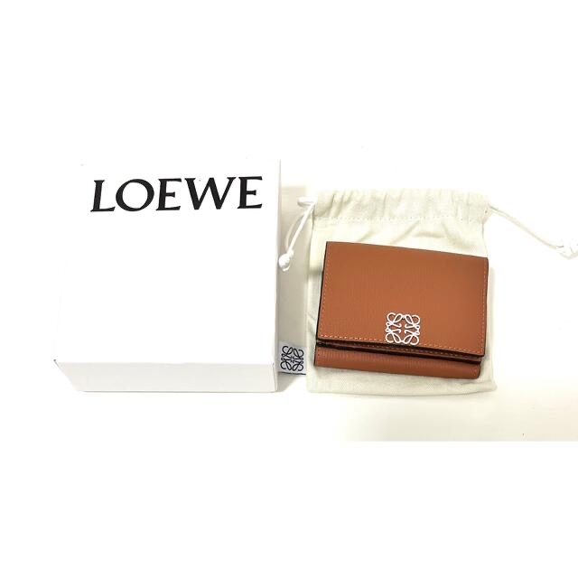 SALE／37%OFF】 タン LOEWE ロエベ - LOEWE アナグラム ブラウン 財布