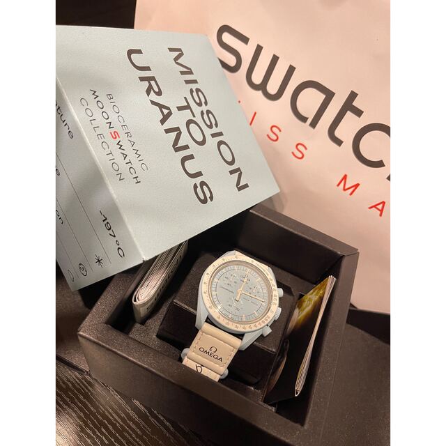 OMEGA×SWATCH Mission to URANUS オメガ スウォッチ腕時計(アナログ)