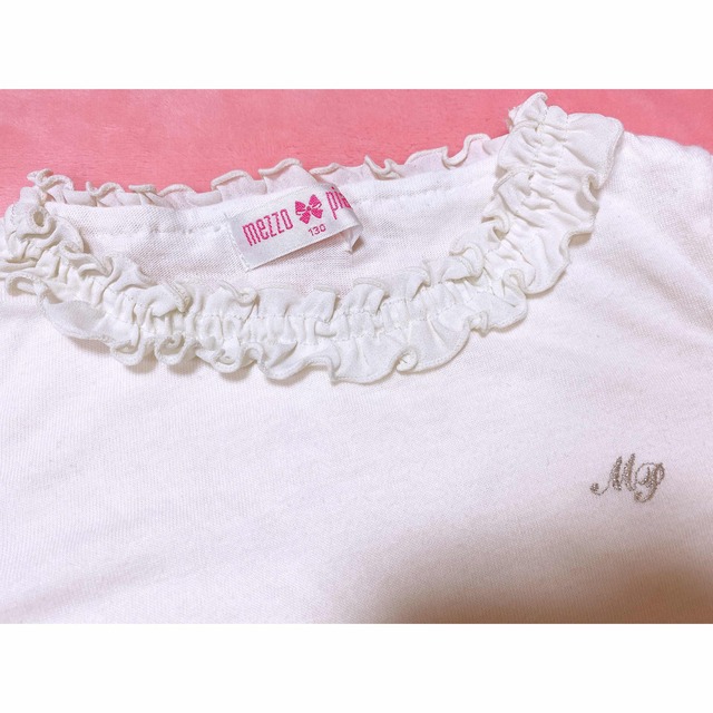 mezzo piano(メゾピアノ)のmezzo piano トップス キッズ/ベビー/マタニティのキッズ服女の子用(90cm~)(Tシャツ/カットソー)の商品写真