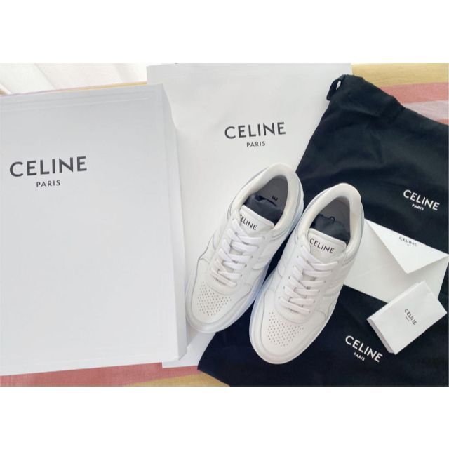 サイズは celine - CELINE最新作♡ブロックスニーカー厚底セリーヌ37