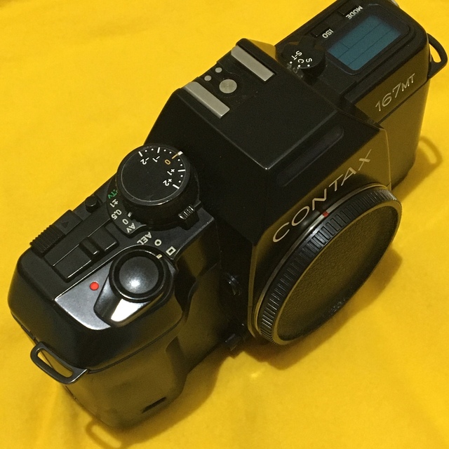 京セラ(キョウセラ)のCONTAX 167MT Y/Cマウント コンタックス一眼レフ 稼働良好 スマホ/家電/カメラのカメラ(フィルムカメラ)の商品写真