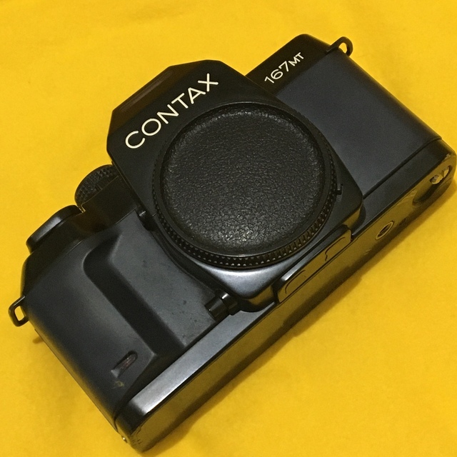 京セラ(キョウセラ)のCONTAX 167MT Y/Cマウント コンタックス一眼レフ 稼働良好 スマホ/家電/カメラのカメラ(フィルムカメラ)の商品写真