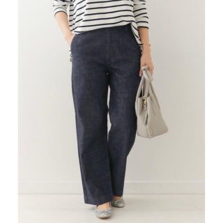 URBAN RESEARCH DOORS - 美品 デニムパンツ ハイウエスト アーバンリサーチ DOORS ワイドパンツ