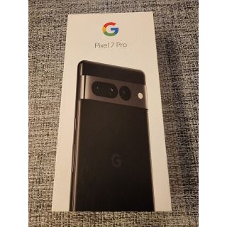 新品未使用 Google Pixel7 Pro 128GB  Obsidian(スマートフォン本体)