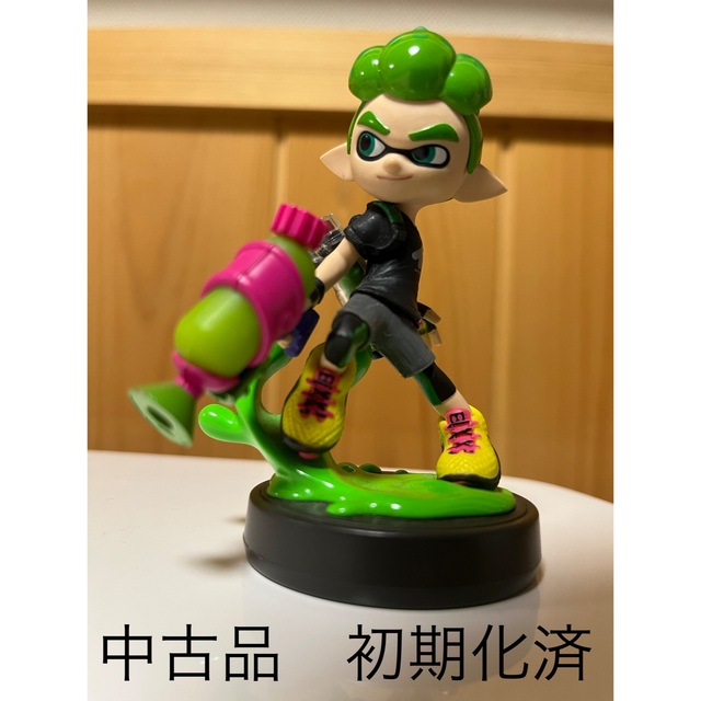 スプラトゥーンamiibo初期化済み