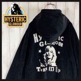 ヒステリックグラマー(HYSTERIC GLAMOUR)の【即完売モデル】ヒステリックグラマー ヒスガール ベロア生地 ジャガードパーカー(パーカー)