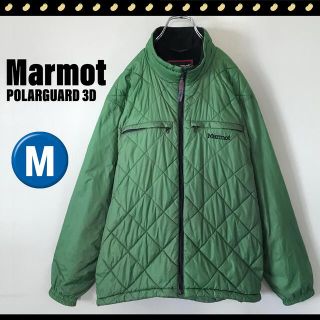 マーモット(MARMOT)のMarmot★ポーラガード3D★中綿キルティングジャケット★裏地起毛★刺繍ロゴ(ナイロンジャケット)