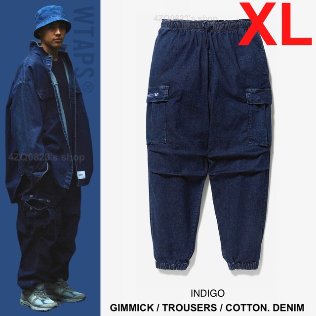 wtaps GIMMICK / TROUSERS / XL インディゴ | www.cestujemtrekujem.com