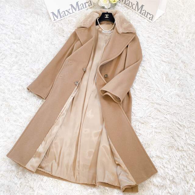 Max Mara(マックスマーラ)の★★新品未使用 マックスマーラ MaxMara ロングコート ★★ レディースのジャケット/アウター(ロングコート)の商品写真