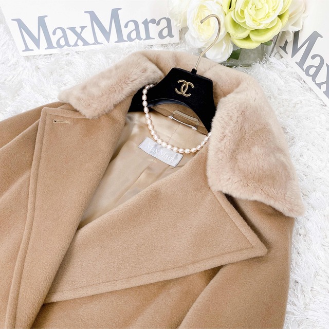 Max Mara(マックスマーラ)の★★新品未使用 マックスマーラ MaxMara ロングコート ★★ レディースのジャケット/アウター(ロングコート)の商品写真