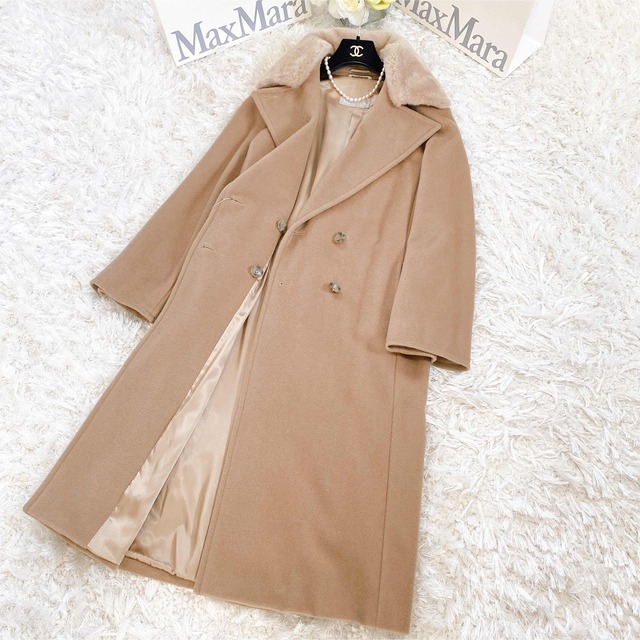 Max Mara(マックスマーラ)の★★新品未使用 マックスマーラ MaxMara ロングコート ★★ レディースのジャケット/アウター(ロングコート)の商品写真