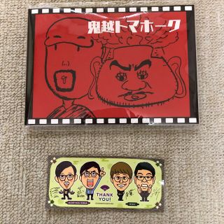 京都国際映画祭鬼越トマホークメモ帳とミキ&おいでやすこが横長ステッカー　非売品(お笑い芸人)