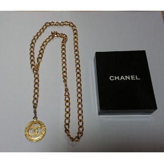 シャネル(CHANEL)のシャネル ヴィンテージ ココマーク チェーンベルト 1982刻印(ベルト)