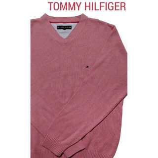 トミーヒルフィガー(TOMMY HILFIGER)の【美品】TOMMY HILFIGER(トミーヒルフィガー)メンズニット XL(ニット/セーター)