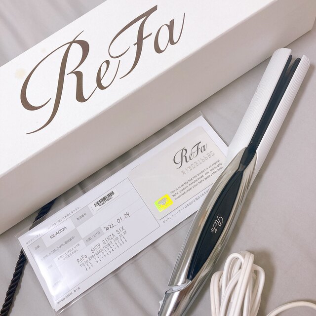 refaリファ　ストレートアイロン　ReFa BEAUTECH STRAIGHTIRON