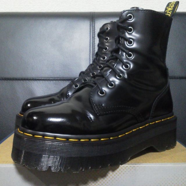 Dr.Martens JADON UK4 黒 厚底 8ホール BEX ジェイドン ブーツ 年末 ...