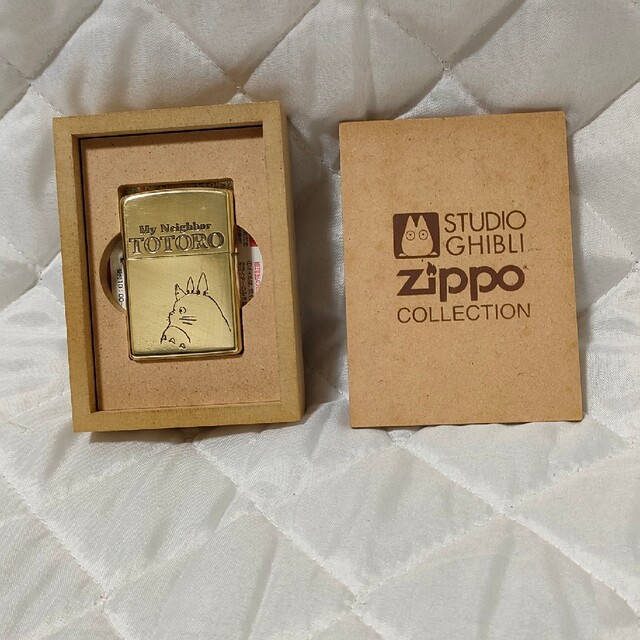 【祝パークオープン】zippo　となりのトトロ　トトロ　シリアルナンバー木箱入り