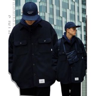 ダブルタップス(W)taps)のWTAPS 21AW WCPO JACKET カラーNAVY サイズS(ブルゾン)