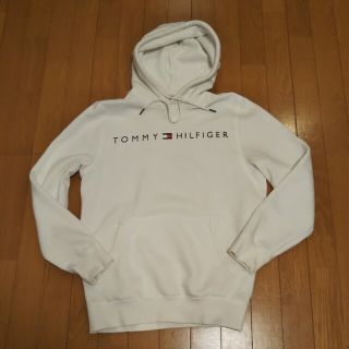 トミーヒルフィガー(TOMMY HILFIGER)のTOMMY HILFIGER  パーカー  Mサイズ トミーヒルフィガー 白(パーカー)