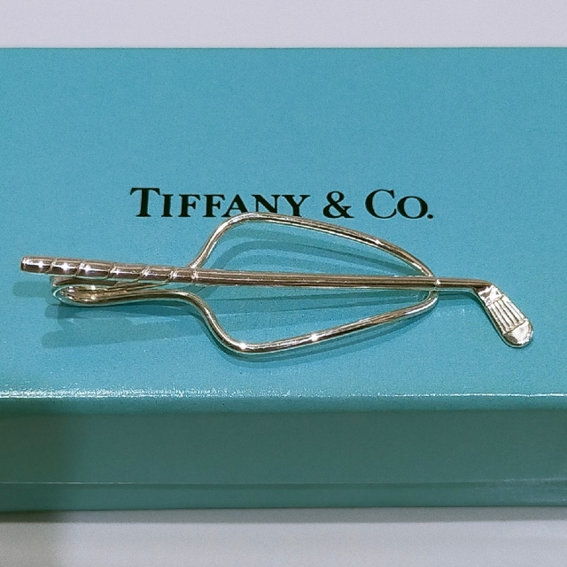 希少 Tiffany \u0026 Co.ティファニー ゴルフクラブモチーフ ネクタイピン