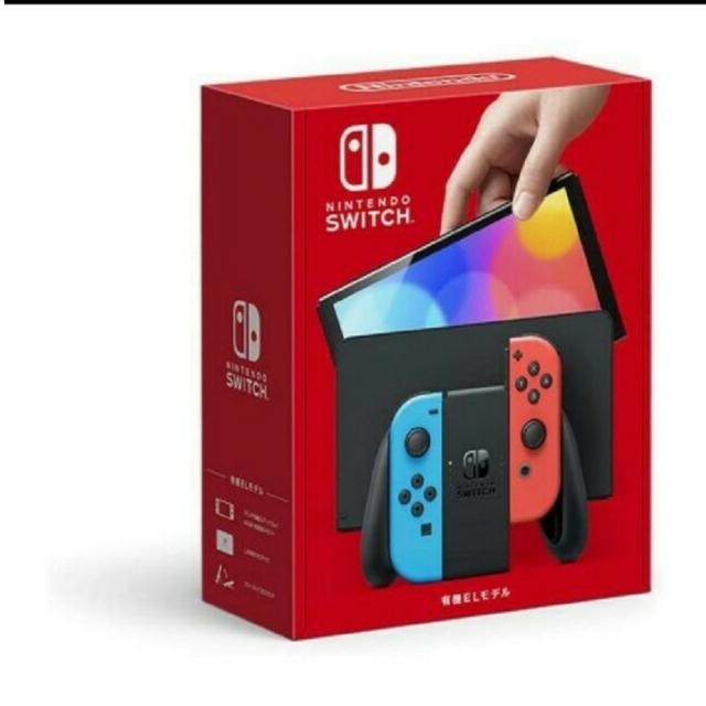 Nintendo Switch(ニンテンドースイッチ)の新品未開封 ニンテンドースイッチ有機EL 本体 エンタメ/ホビーのゲームソフト/ゲーム機本体(家庭用ゲーム機本体)の商品写真