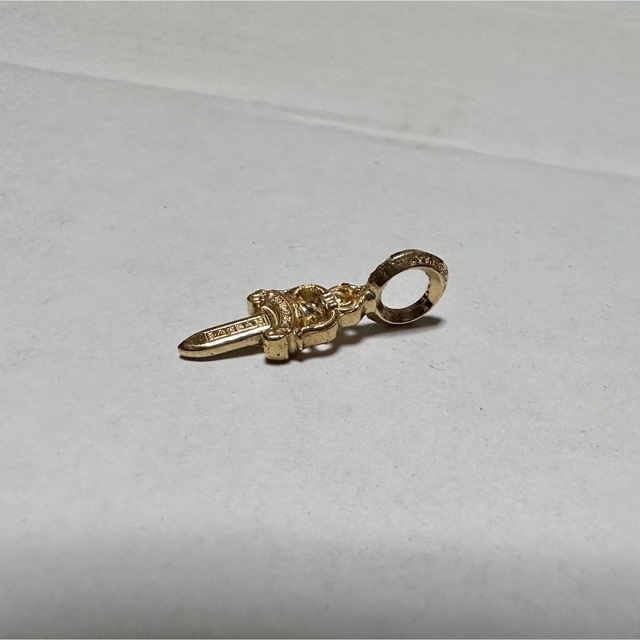 完売】 クロムハーツ【鑑定書付き】22Kスタックチャーム ダガー