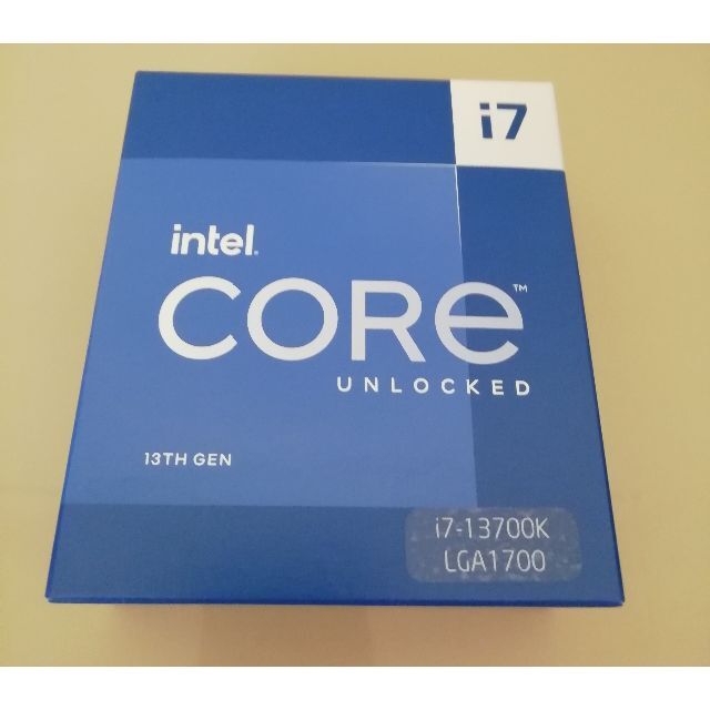 【新品未開封】Core i7-13700Kインテル対応OS等