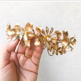 bijou antique flower headdress(カチューシャ)