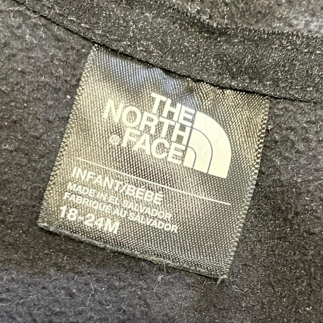 THE NORTH FACE(ザノースフェイス)の値下げ！80 90 ノースフェイス フリースパーカー キッズ/ベビー/マタニティのキッズ服男の子用(90cm~)(ジャケット/上着)の商品写真