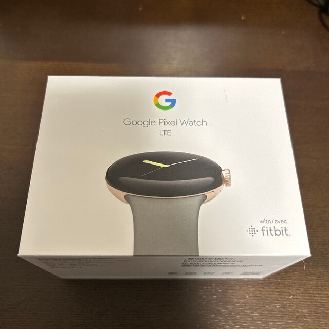 Google Pixel(グーグルピクセル)のGoogle pixel Watch LTE Champagne  Gold スマホ/家電/カメラのスマートフォン/携帯電話(その他)の商品写真