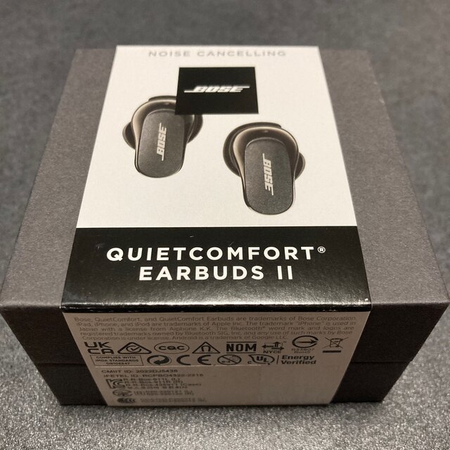 Bose QuietComfort Earbuds II TripleBlackワイヤレスワイヤレス接続端子