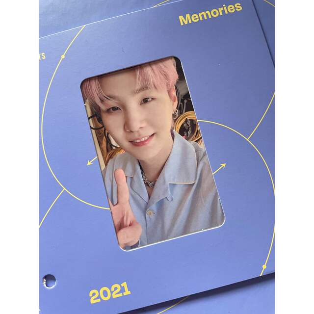 BTS  memories 2021 Blu-ray トレカ　ユンギ　SUGA