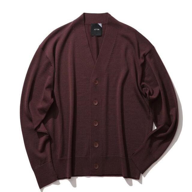 21AW ATON SLOWWOOL オーバーサイズカーディガン(UNISEX) 人気