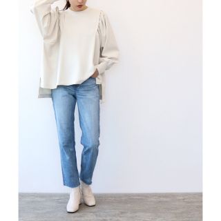 ヤヌーク(YANUK)の【美品】YANUK Annette 24 カットオフデニム(デニム/ジーンズ)