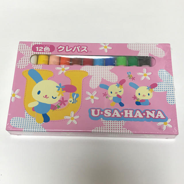 サンリオ(サンリオ)のUSAHANA  クレヨン エンタメ/ホビーのアート用品(クレヨン/パステル)の商品写真