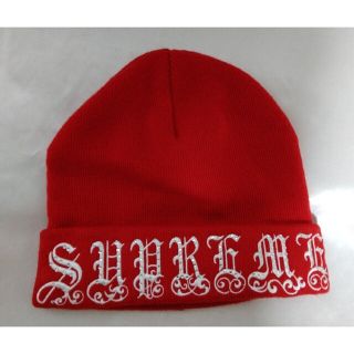 シュプリーム(Supreme)のSupreme old english logo rhinestone(ニット帽/ビーニー)