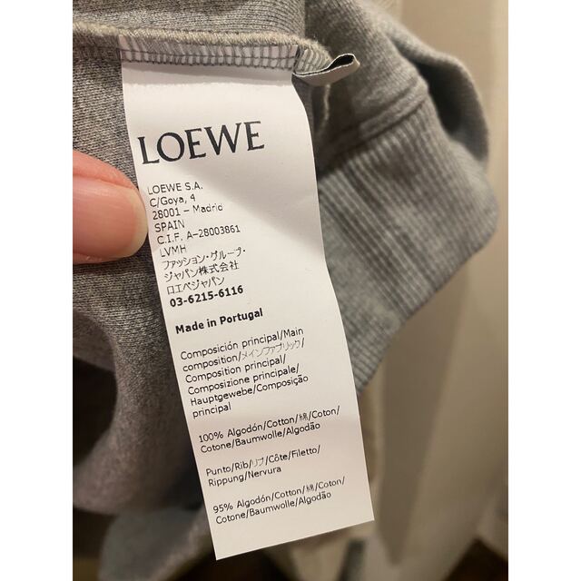 LOEWE(ロエベ)のロエベ アナグラム 刺繍 スウェット トレーナー レディースのトップス(トレーナー/スウェット)の商品写真