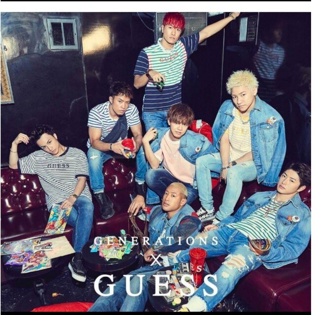 GUESS×GENERATIONS コラボ デニムジャケット