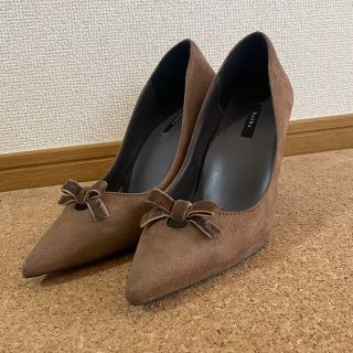 ランダ(RANDA)のRANDA 23.5センチ　スエードパンプス(ハイヒール/パンプス)