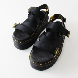 ドクターマーチン(Dr.Martens)のDr.Martens ドクターマーチン KIMBER サンダル UK4/ブラック 厚底【2400013047890】(サンダル)