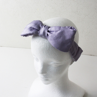 美品 2022SS今期 Jane Marple Dans Le Salon ジェーンマープル Cotton linen head ribbon コットンリネンヘッドリボン【2400012937574】