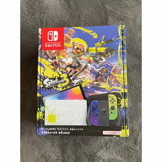 Nintendo Switch有機el スプラトゥーン3 本体 新品未開封 | www