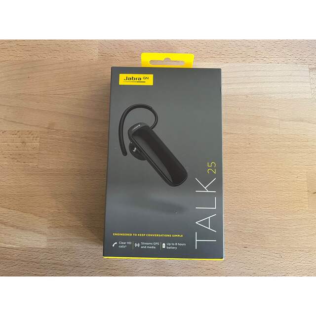 Jabra 片耳イヤホン Talk 25 Bluetooth対応 ブラックの通販 by ...