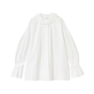 MANOF マノフ FRILL サイズM SHIRT CANDY NECK シャツ/ブラウス(七分