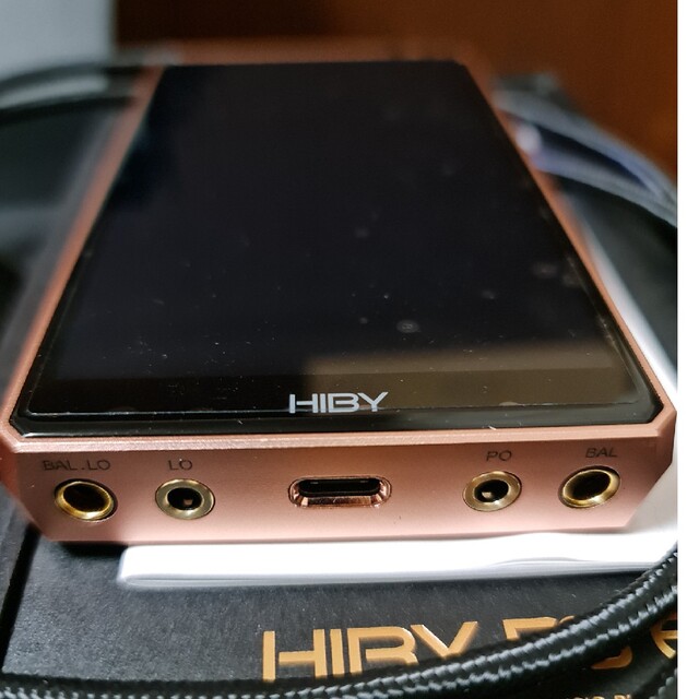 お手軽価格で贈りやすい HiBy RS6 DAP R2R ポータブルプレーヤー