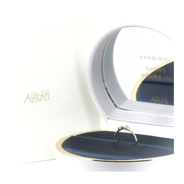 AHKAH(アーカー)のアーカー フィル―ジュ リング 7号 K18YG(18金 イエローゴールド) レディースのアクセサリー(リング(指輪))の商品写真