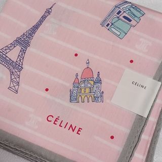 セリーヌ(celine)の値下げ📌セリーヌ☆大判ハンカチーフ🗼58×58(ハンカチ)