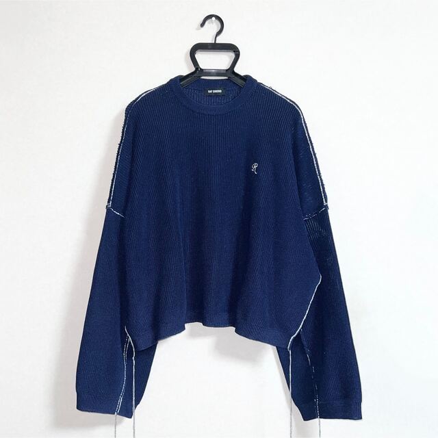 Raf Simons 19aw knit ニット　ネイビー